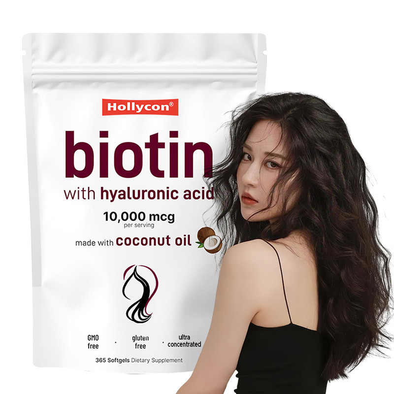 Biotin Supplement 10,000mcg Biotin Softgels For Healthy Hair And Skin Biotin Softgels