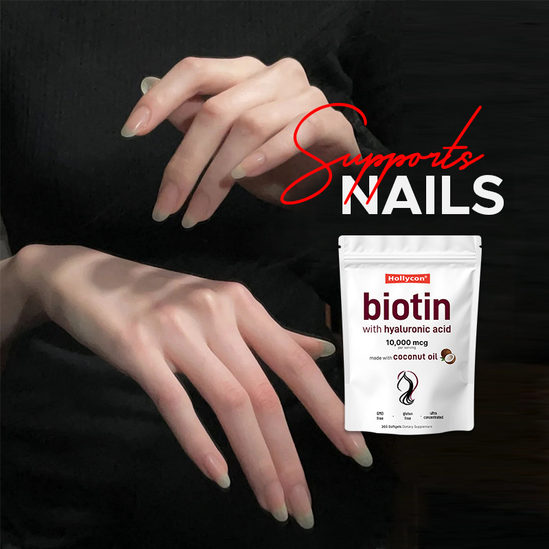 Biotin Supplement 10,000mcg Biotin Softgels For Healthy Hair And Skin Biotin Softgels
