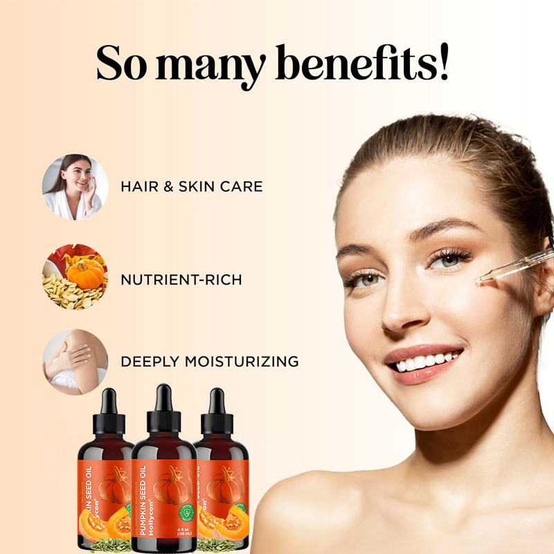 OEM Organic Pumpkin Seed Oil 100% Pure Pumpkin Seed Oil For Hair Growth