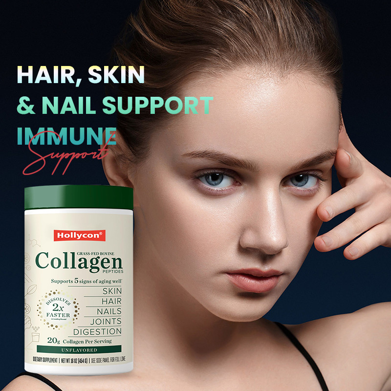 OEM Collagen Powder For Hair Skin Nails Support 20g Collagen Peptides Protein Powder