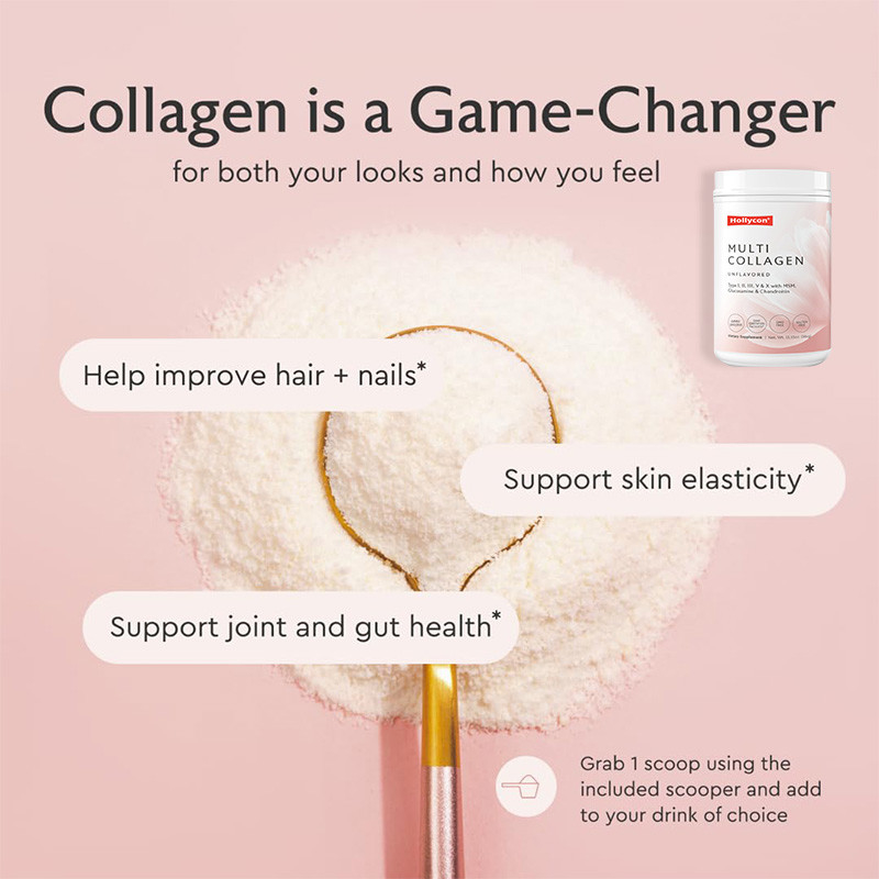 OEM Multi Collagen Powder For Hair Support Hydrolyzed Collagen Peptides Protein Powder