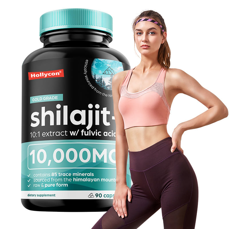 OEM Pure Himalayan Shilajit 10000mg Organic Shilajit Capsules For Immune Support