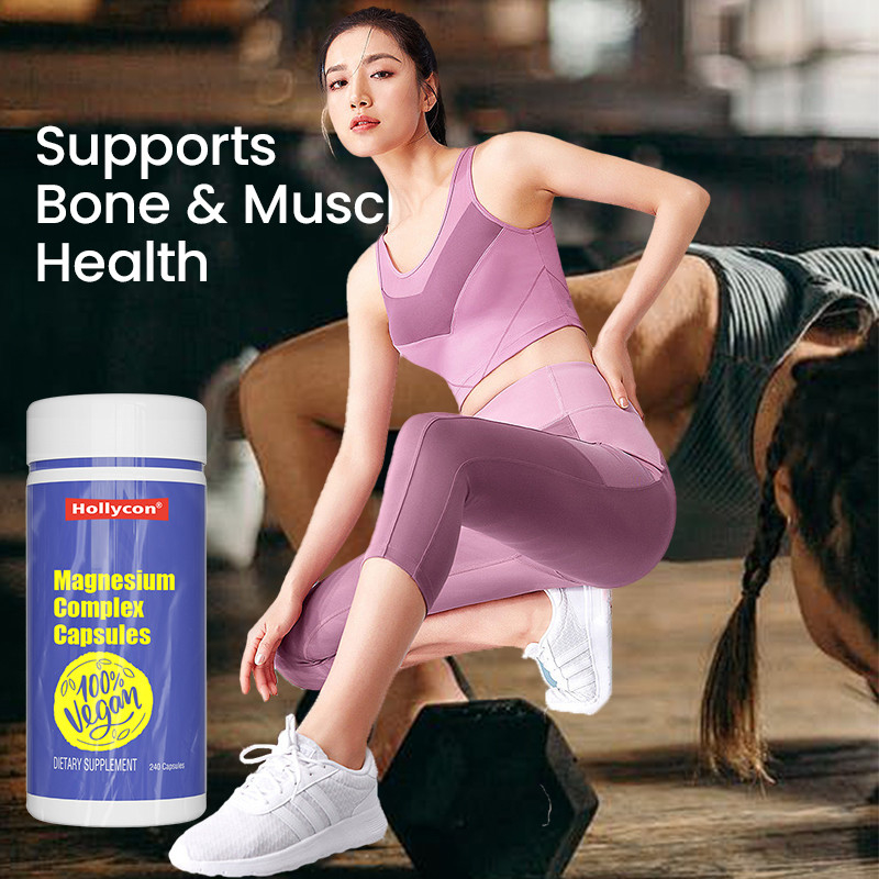 Magnesium Supplement For Calm Support Magnesium Complex Capsules For Bone Support
