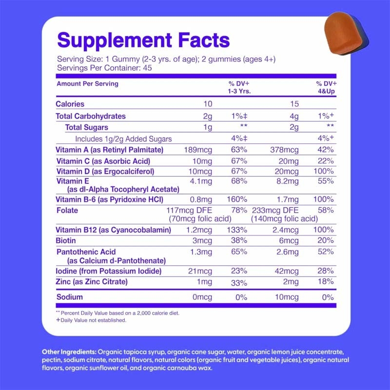 OEM Multivitamin Gummies With Vitamin D For Bone Muscle & Immune Support Chewable Vitamins Gummies Kids Multivitamin Gummies