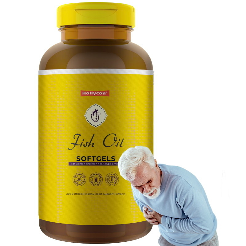 Fish Oil Omega 3 Supplements 1200 mg Softgels Omega 3 Fish Oil for Healthy Heart Support 230 Softgels 115 Day Supply