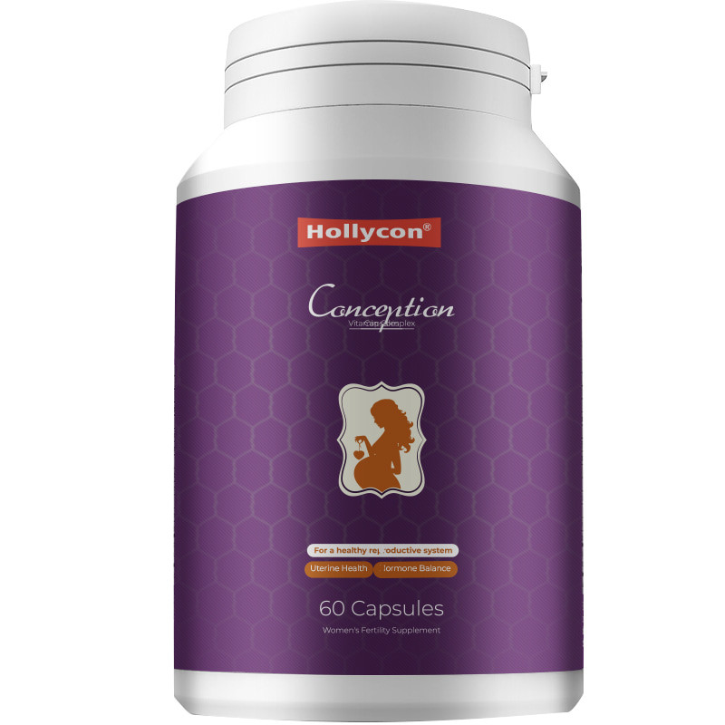 Conception Vitamin Complex Capsules For Healthy Reproductive System Uterine Health Women's Fertility Supplement