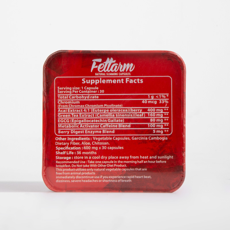 RTS Organic Ingredients Fast Acting Fat Burner and Effective Body Shaping Supplement Powerful Slimming Capsules