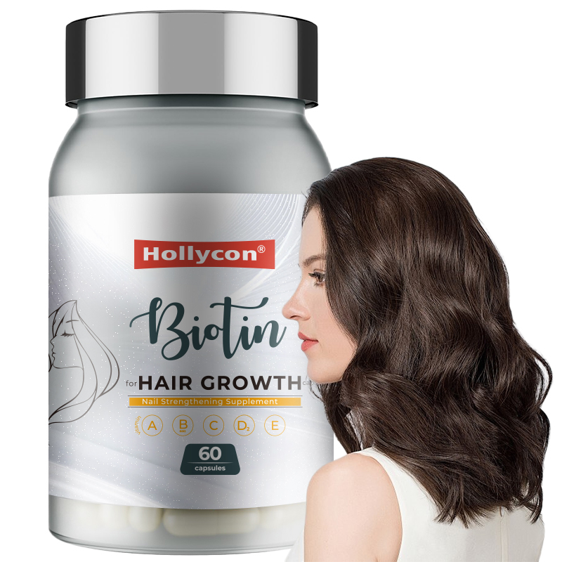 Hair Growth Capsules OEM Private Label Nail Strengthening Supplement Support Strong Nails Skincare Hair Health Biotin