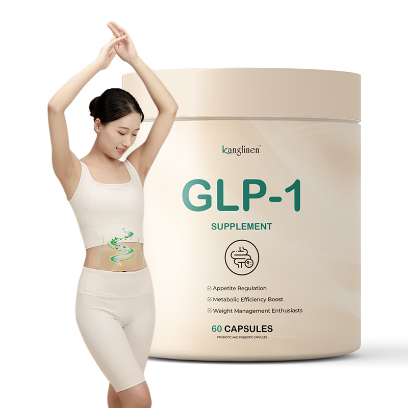Hot Selling GLP-1 Supplement Metabolism Support Capsules 60 Vegetarian Capsules Per Bottle Take 2 Daily