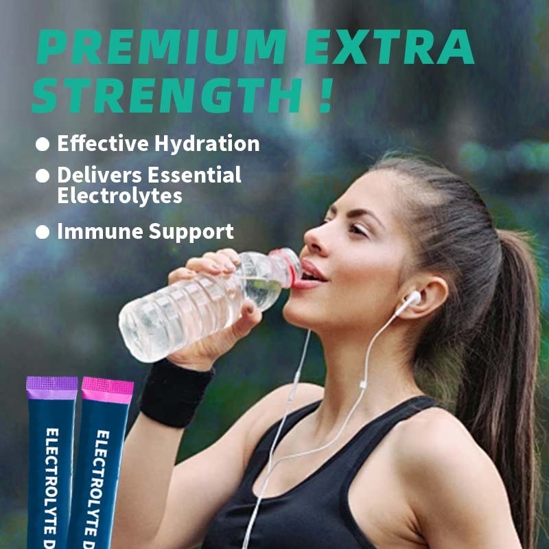 OEM Electrolytes Powder Packets Essential  Energy Electrolytes Effective Quick Hydration in Single Serve Electrolyte Drink Mix