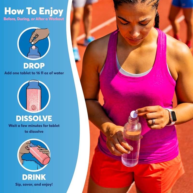 OEM Hydration Immunity Electrolyte Tablets Vitamin C Hydration Effervescent Tablet Ginger Turmeric Hydration Electrolyte Tablets