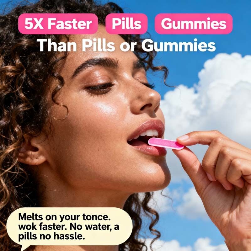 Biotin Oral Strips - Fast-Absorbing, Vegan, Non-GMO, Sugar-Free - Supports Healthy Hair, Skin, and Nails - Delicious Orange Flavor - 30 Count Private Label, OEM Available, Factory Price