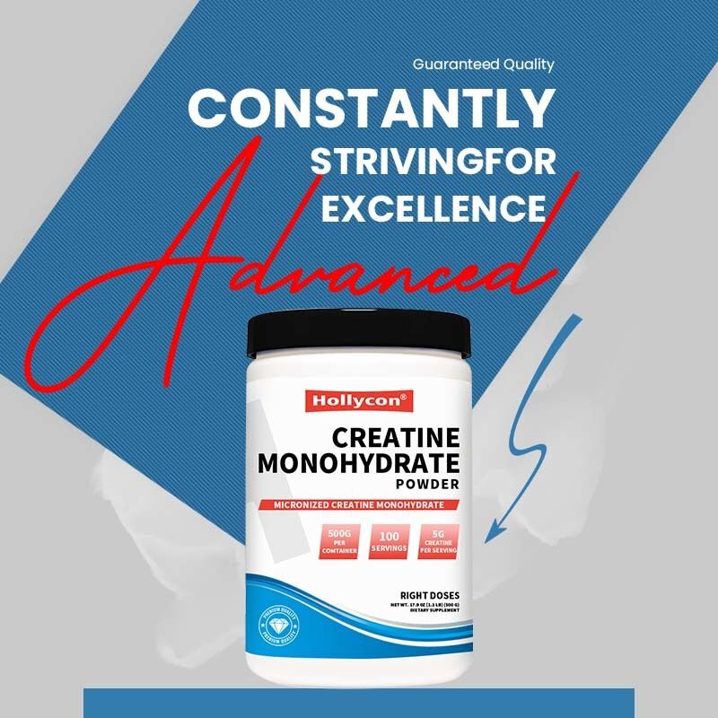 OEM Micronized Creatine Monohydrate Creatine Supplement 5000mg Bodybuilding Sports Nutrition Creatine Monohydrate Powder