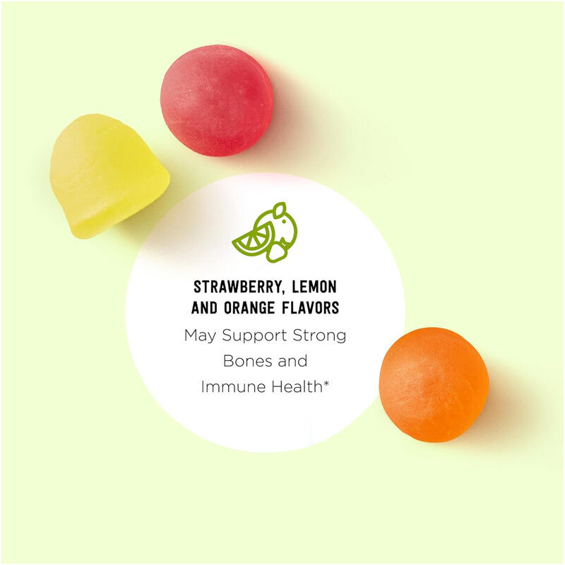 OEM Organic Kids Vitamin D3 Vitamin D3 Supplement Gummy Bone and Immune Health Vitamin D3 Gummies