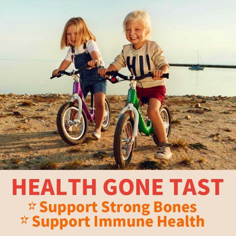 OEM Organic Kids Vitamin D3 Vitamin D3 Supplement Gummy Bone and Immune Health Vitamin D3 Gummies