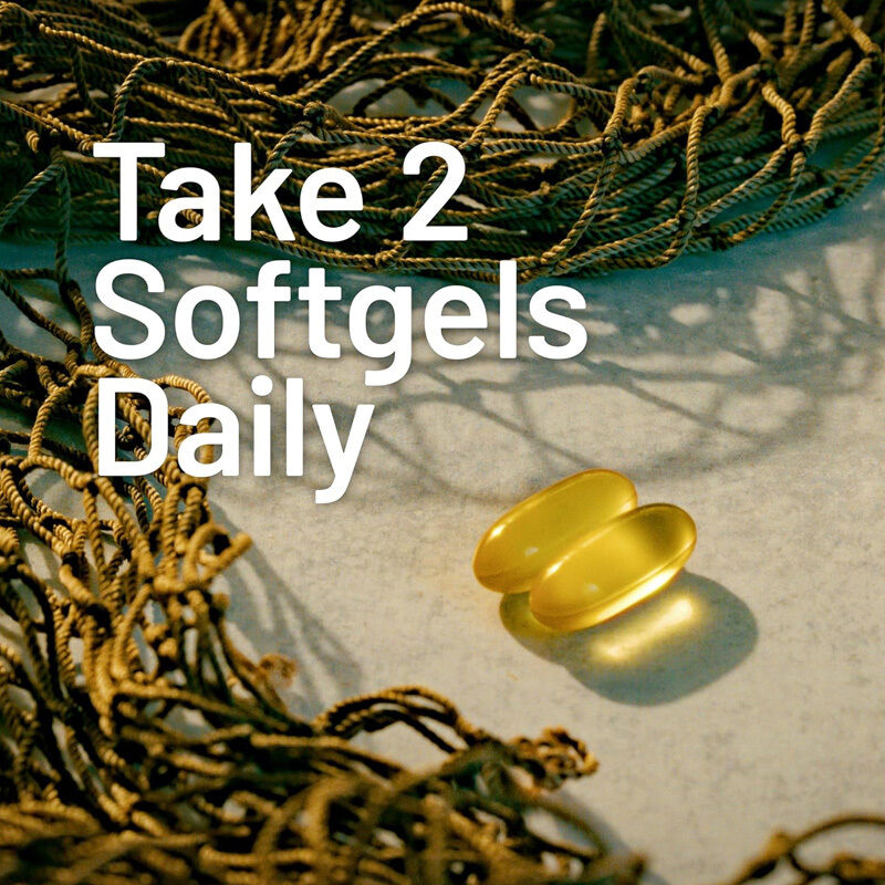 OEM Omega 3 Supplement 1000mg Per Serving 600 EPA & 400 DHA and Vitamin E Support for Heart & Brain Health Omega 3 Fish Oil