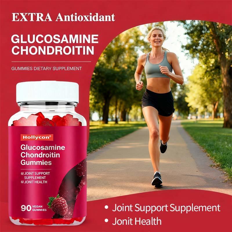 OEM Extra Strength Joint Support Supplement with MSM & Elderberry Flexibility Glucosamine Chondroitin Gummies