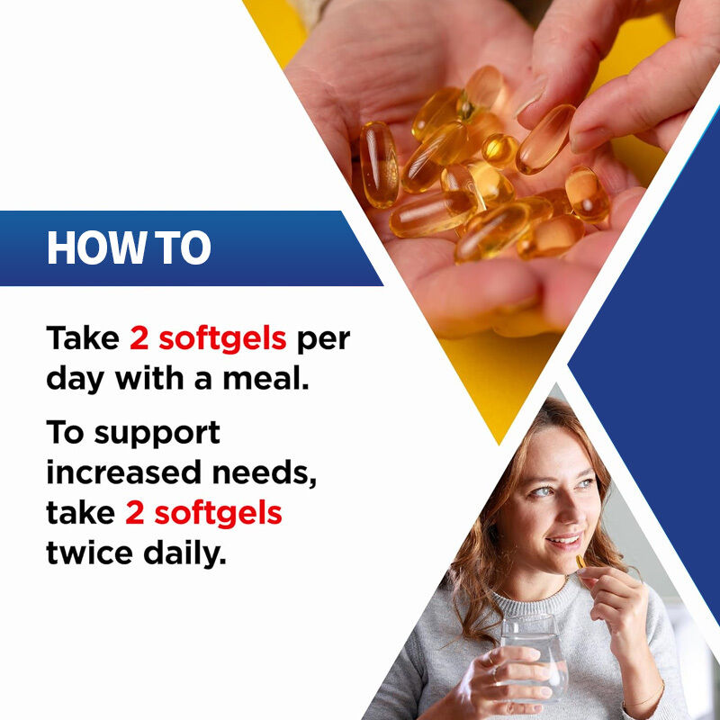 OEM Daily Fish Oil Omega 3 Supplement for Women and Men with EPA & DHA Supports Joint Health Omega 3 Fish Oil