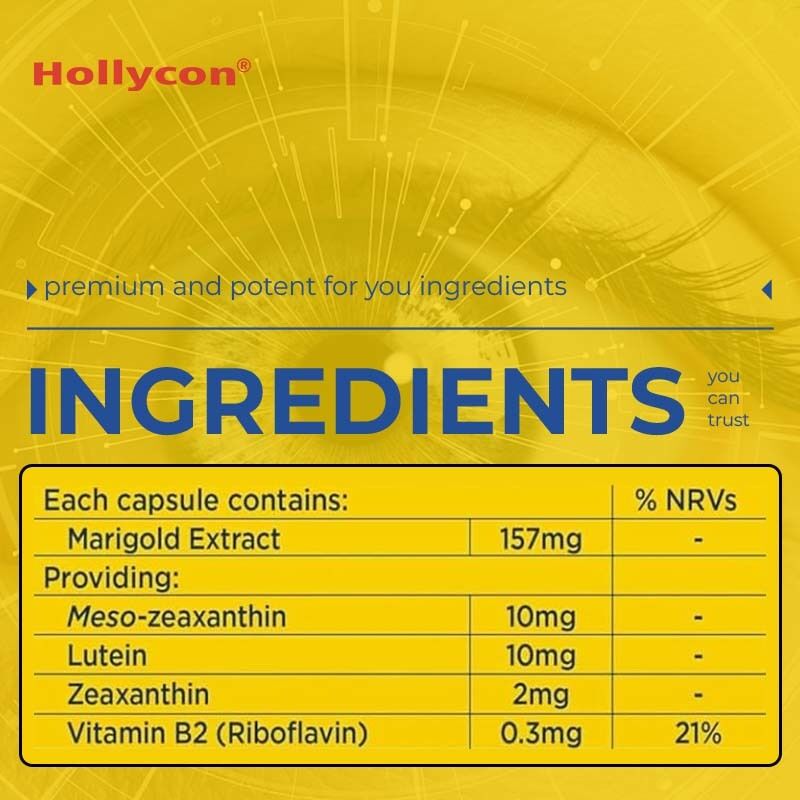 Private Label Lutein Softgels Marigold Extract with Zeaxanthin and Meso-Zeaxanthin for Eye Health