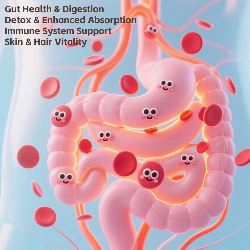 Factory Sell Daily Wellness Liquid, Gut Health & Digestive Support, Immune & Skin Wellness Supplement