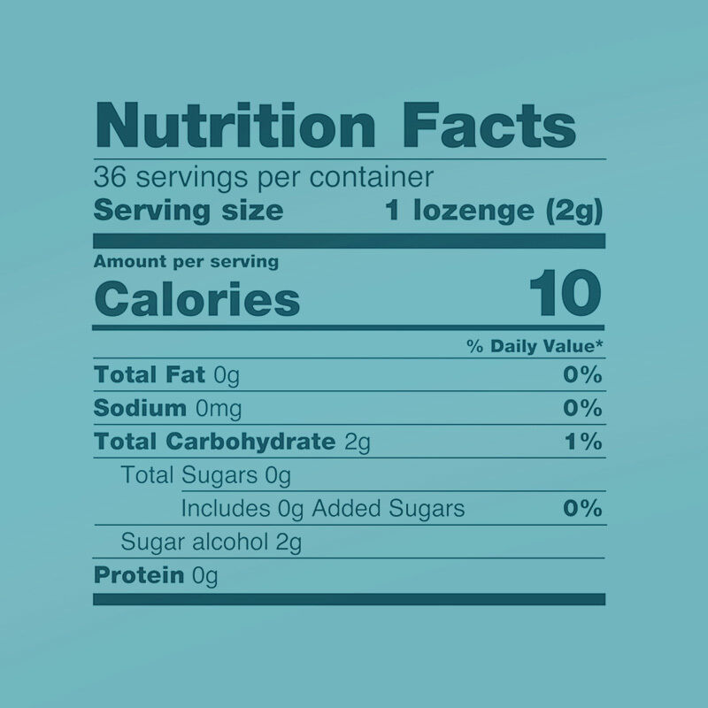 Manufactory Custom Dry Mouth Lozenges Freshens Breath and Provides Dry Mouth Relief Honey Ingredients Supplements