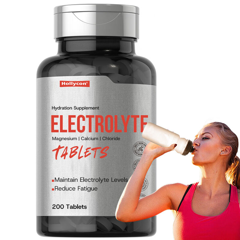 OEM Maintain Electrolyte Levels Reduce Fatigue Hydration Supplement Electrolyte Powder Magnesium Calcium Electrolyte Tablets