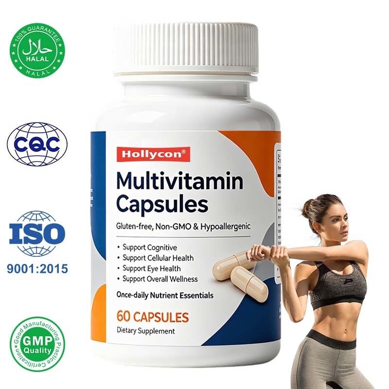Multivitamin Capsules | Daily Nutritional Support with Cognitive Wellness, Antioxidant Rich Formula & Eye Care Lutein