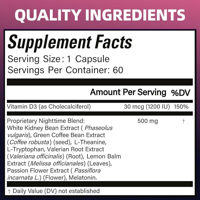 Natural Plant Extract Green Coffee Bean Extract Tablets for Nighttime Nourishment with Custom OEM ODM Service
