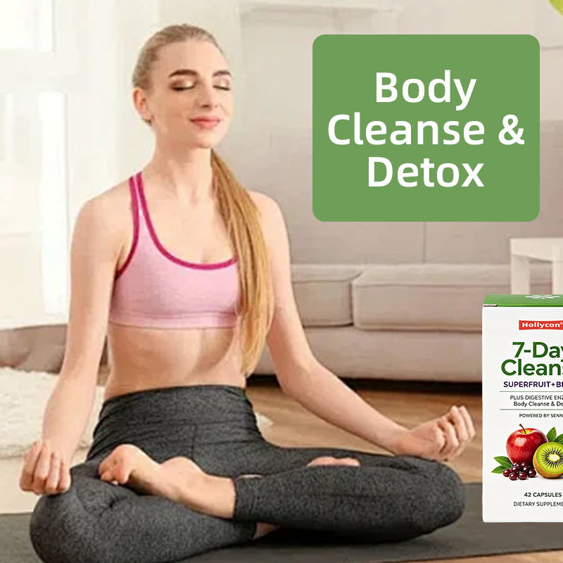 7-Day Herbal Digestive Wellness Pills with Senna Leaf for Mild Intestinal Nourishment and Standard Weekly Pack Spec