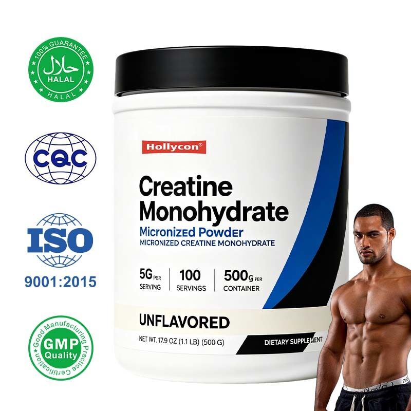 High Purity Micronized Creatine Monohydrate Powder for Fitness Daily Nutrient Supply with Easy Dissolving Texture