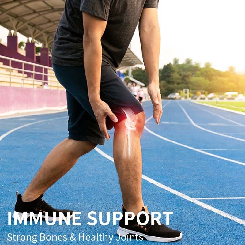 Customizable Flavor Vitamin D3 K2 & Calcium Gummies for Strong Bones & Healthy Joints with 24 Months Shelf Life