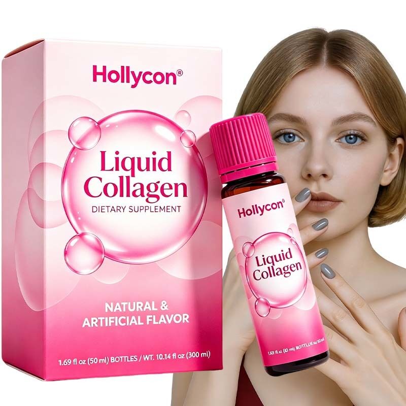 Natural Hydrolyzed Collagen Peptide Oral Liquid for Balanced Daily Protein Nourishment with Private Label Customization