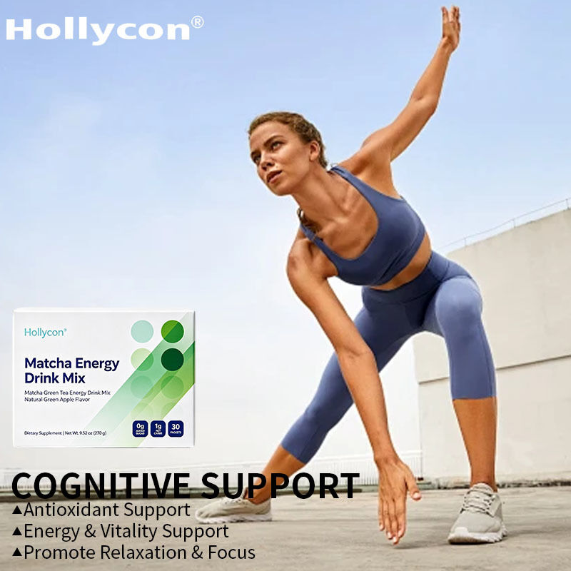 Natural Plant-Based Whole Leaf Matcha Instant Powder with Customizable Flavor for Premium Tea Beverage Mix