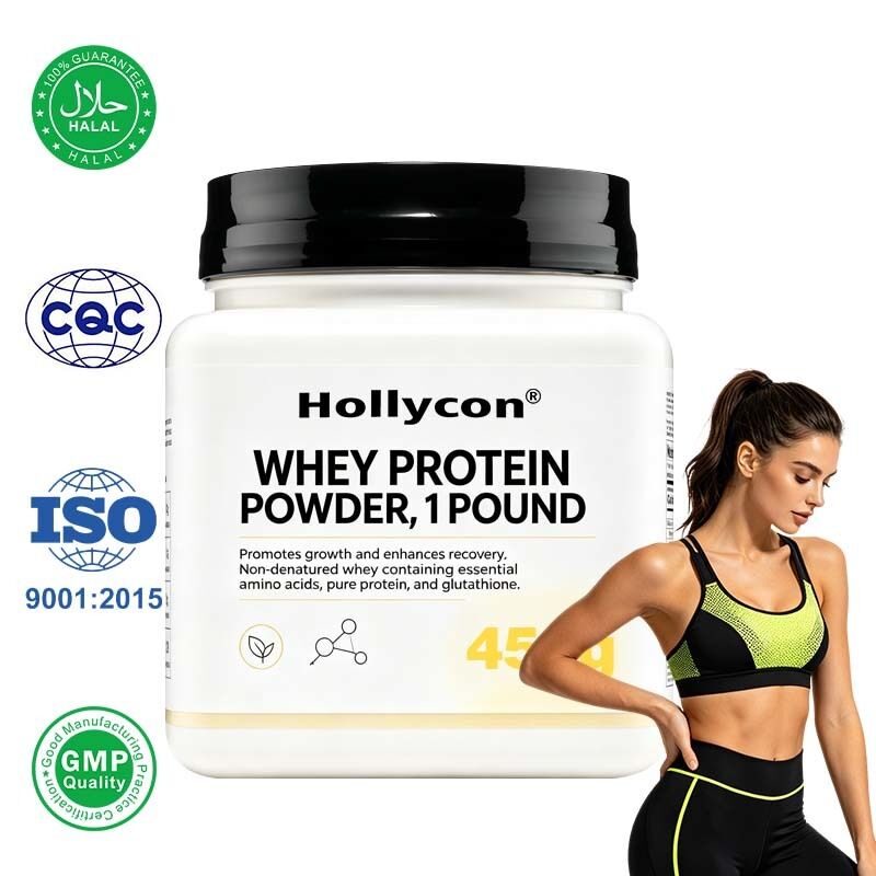 Halal GMP Certified Non-Denatured Whey Protein Powder for Daily Amino Acid Supplement with Customizable Bulk Supply