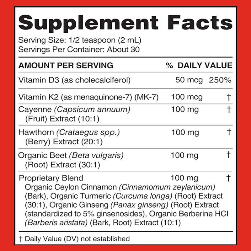 Customizable OEM Capsicum Extract Liquid Drops | 60ml Multi Herbal Nutrient Supplement with 24 Months Shelf Life