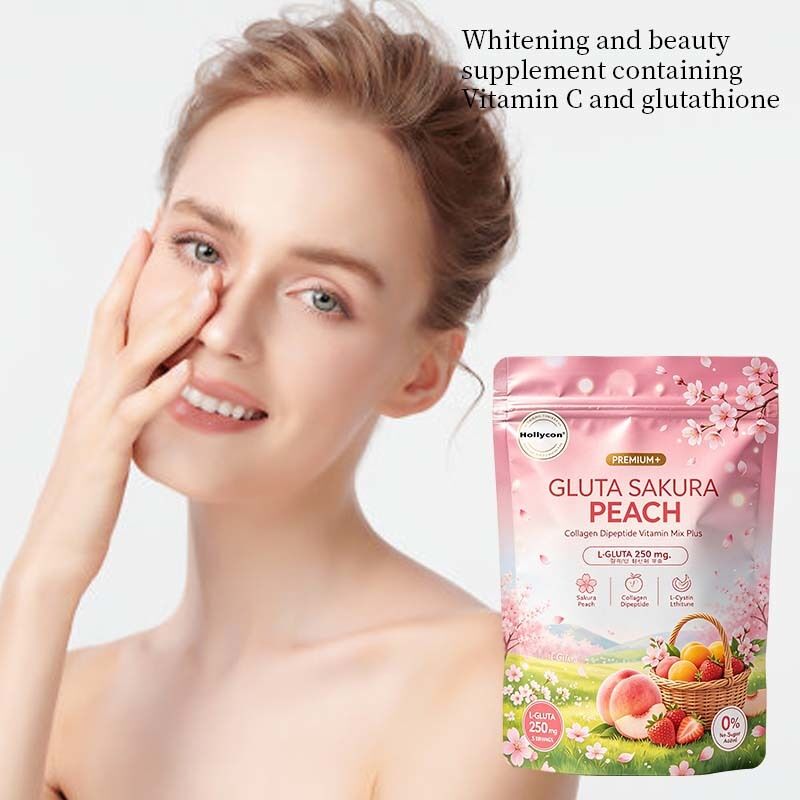 VC & Glutathione Blend Collagen Powder with Fruit Flavor ODM Custom Formula Daily Supplement