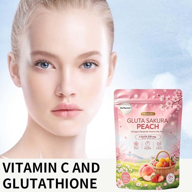 VC & Glutathione Blend Collagen Powder with Fruit Flavor ODM Custom Formula Daily Supplement