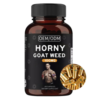 Horny Goat Weed Male Enhancement Supplements Capsules FDA Approved
