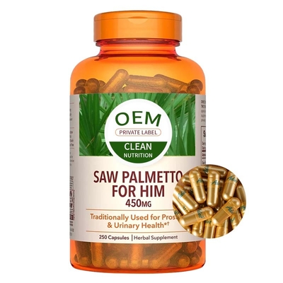 Saw Palmetto Male Enhancement Supplements Prostate 250 Capsules