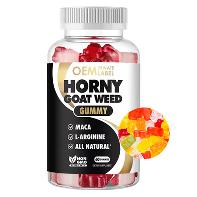 Male Enhancement Horny Goat Weed Gummies Supplements ODM
