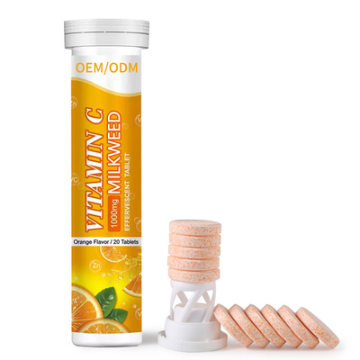 Vitamin C Milkweed Biotin Vitamin Gummies Healthy Hair Gummies Effervescent Tablets