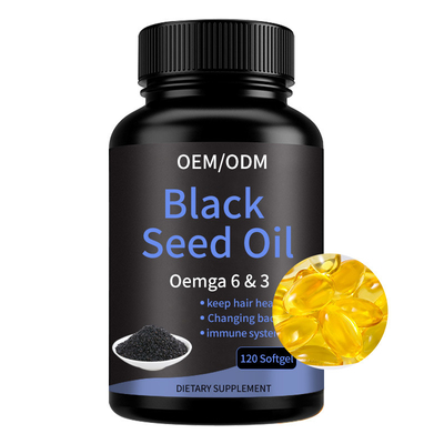 Hollycon Boost Immunity Supplements OEM Black Seed Oil Softgels Protect Bone