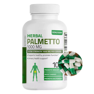 COA Herbal Palmetto Capsules Strengthen Stamina Enhance Performance Men Health Supplement