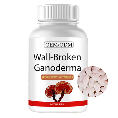 Wall Broken Lucidum Ganoderma Spore Powder Tablets Supplement