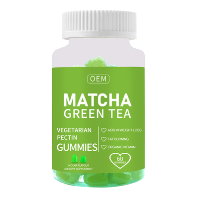 Fat Burning Green Tea Matcha Slim Gummies Supplements For Weight Loss