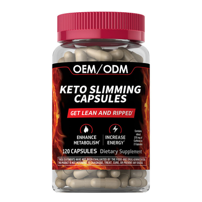 Detoxification Keto Slimming Tablets Capsules Support Metabolism