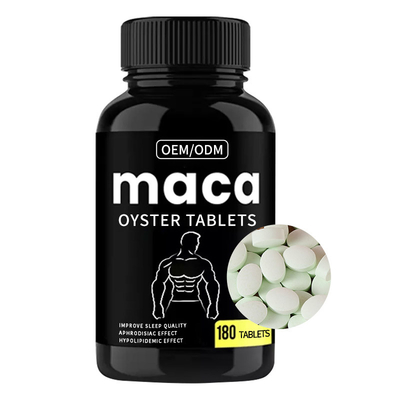 Male Aphrodisiac Macaroot Pills Root Maca Oyster Tablet Customized