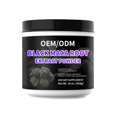100% Natural Black Maca Supplement herbal maca root Powder