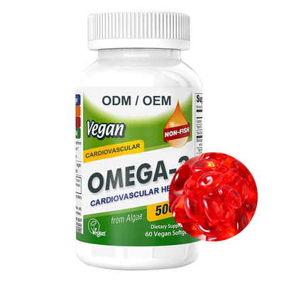 Cardiovascular Omega 3 Fatty Acid Capsule Softgels OEM