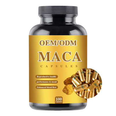 OEM Male Enhancement Maca Root Supplement Capsule 1500 Mg